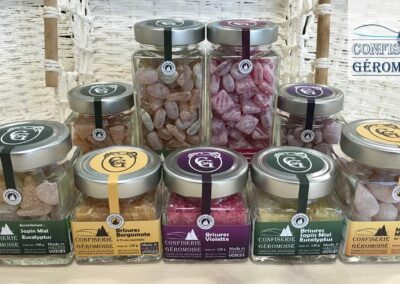 Découverte des Vosges en famille : Variétés de bonbons des Vosges (La Géromoise)