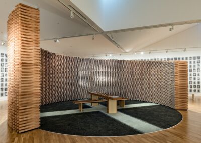 Voyage incentive en Nouvelle-Zélande : "L'espace du souvenir" du Musée Rau Aroha, sur le site de Waitangi. en hommage à la vie et au service