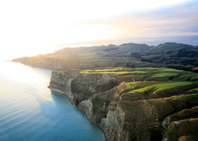 Voyage Nouvelle-Zélande en famille : Falaises et parcours de golf de Cape Kidnappers (Hawke’s Bay)