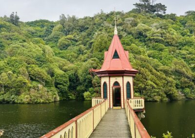 Learning-trip en Nouvelle-Zélande : Ancienne Station de pompage du sanctuaire de Zealandia Wellington