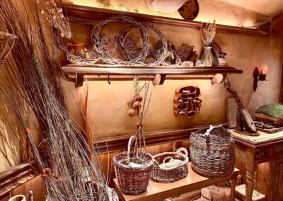 Voyage Nouvelle-Zélande entre amis : Intérieur de trou de Hobbit - Village de Hobbiton à Matamata, - Village de Hobbiton à Matamata, région de Waikato.