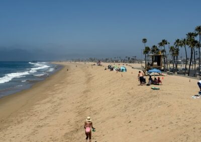 Séminaire à Los Angeles : Plage de sable de la presqu’île de Balboa (Newport Beach)