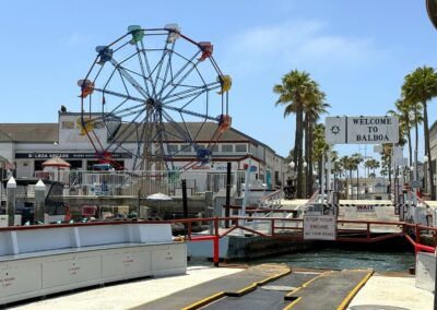 Voyage sur mesure en Californie : Grande roue « Balboa Ferris » du parc d'attractions de la presqu’île de Balboa (Newport Beach)