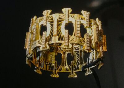 Séminaire original en Alsace : Le bracelet Lalique « Épis de blé » par René Lalique (Wingen-sur-Moder)