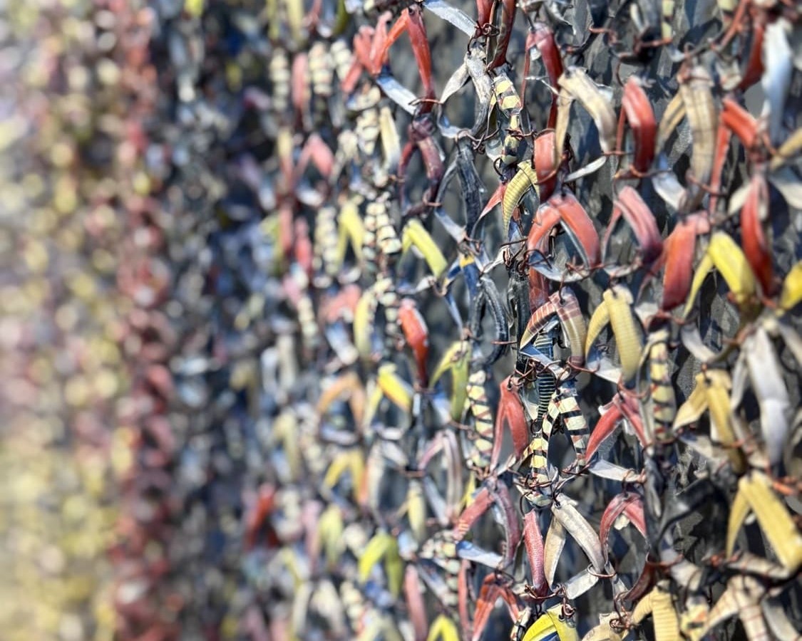 Weekend sur mesure en famille : XiXe, installation d'El Anatsui au Domaine de Chaumont-sur-Loire.